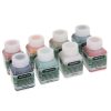 Set de Vopsele Metalice Acrilice pentru Aerograf, 8 Culori, 8x30ml, Fengda Timbertech