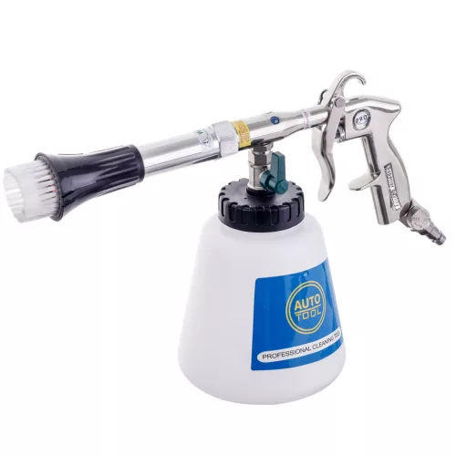 Pistol de Curățare Pneumatică Premium cu Tub de Aspirație pentru Conectare la Aspirator TORNADO TCG-02 (5-6,5 bar, 1000 ml, 270 l/min)