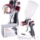Pistol de Vopsit Profesional LVLP Technic H-901P, Furtun 1/4", Duza 1,4 mm, Presiune 2-2,3 bar, Rezervor 600 ml