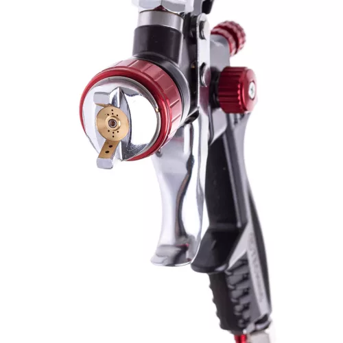 Pistol de Vopsit Profesional LVLP Technic H-901P, Furtun 1/4", Duza 1,4 mm, Presiune 2-2,3 bar, Rezervor 600 ml