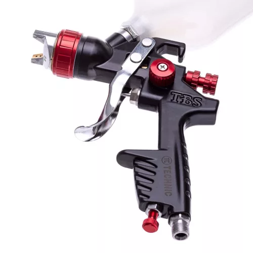 Pistol de Vopsit Profesional LVLP Technic H-901P, Furtun 1/4", Duza 1,4 mm, Presiune 2-2,3 bar, Rezervor 600 ml