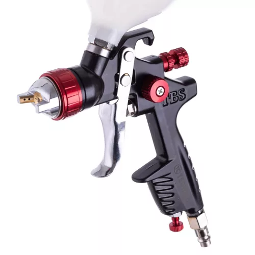 Pistol de Vopsit Profesional cu Duza de 1,7 mm pentru Presiune de 2-2,3 Bar, Capacitate 600 ml - LVLP Tehnic H-901P