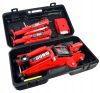 Set Cric și Suport Auto Big Red 820050 KIT, 2 Tone, cu Husă de Plastic pentru Reparații Auto