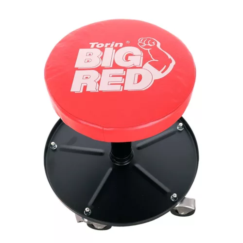Scaun Atelier Forgó cu Roți cu Rulmenți Big Red TR6100A, Reglabil, Structură din Oțel