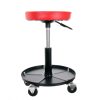 Scaun Atelier Forgó cu Roți cu Rulmenți Big Red TR6100A, Reglabil, Structură din Oțel