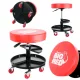 Scaun de Atelier Forgó cu Două Spații de Depozitare și Roți cu Rulmenți Big Red TRH6201J