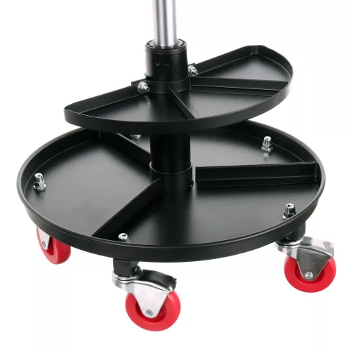 Scaun de Atelier Forgó cu Două Spații de Depozitare și Roți cu Rulmenți Big Red TRH6201J