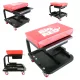 Scaun de Atelier cu Suport pentru Unelte și Sertar, Roți cu Rulmenți Big Red TR6100C