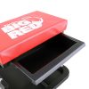 Scaun de Atelier cu Suport pentru Unelte și Sertar, Roți cu Rulmenți Big Red TR6100C