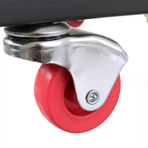 Scaun de Atelier cu Suport pentru Unelte și Sertar, Roți cu Rulmenți Big Red TR6100C