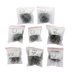   Set 800 Cleme pentru Mașini de Sudură din Plastic Technic DN-F1340, Sârmă 0,8 mm și 0,6 mm, Compatibilitate 14-16 mm