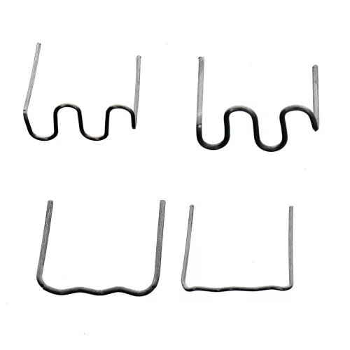 Set 800 Cleme pentru Mașini de Sudură din Plastic Technic DN-F1340, Sârmă 0,8 mm și 0,6 mm, Compatibilitate 14-16 mm