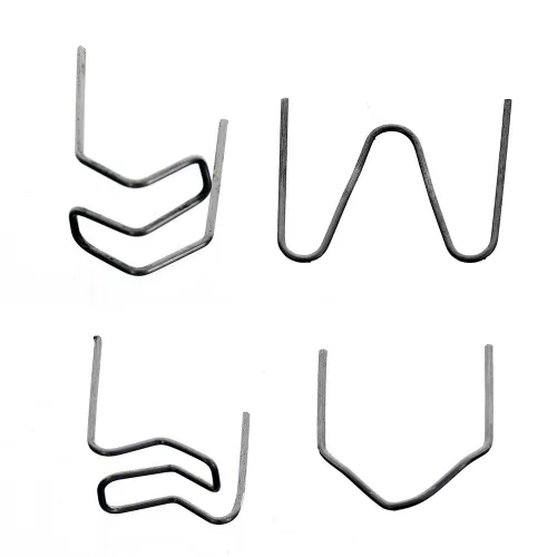 Set 800 Cleme pentru Mașini de Sudură din Plastic Technic DN-F1340, Sârmă 0,8 mm și 0,6 mm, Compatibilitate 14-16 mm