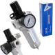 Filtru de aer, regulator, separator de ulei și apă 40 microni Technic AFR80-40 1/2" (aprox. 18-21 mm)
