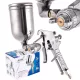 Pistol de Pulverizare Economic cu Rezervor Lateral Auarita W-71G, Duza 1,3 mm, Prelucrat CNC