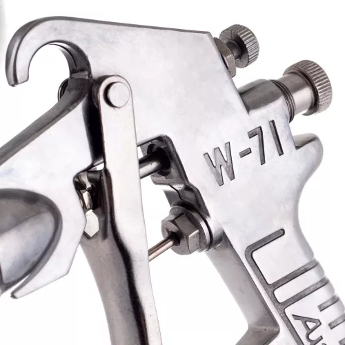 Pistol de Pulverizare Economic cu Rezervor Lateral Auarita W-71G, Duza 1,3 mm, Prelucrat CNC