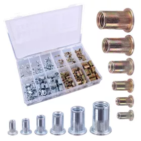   Set de Nituțe 300 bucăți Oțel și Aluminiu M3-M10 DN-F1140