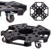 Suport Mobil pentru Roți Auto Technic TC0509KJ, Capacitate Maximă 150 kg, Greutate Cărucior ~4,5 kg, Înălțimea Căruciorului 115 mm, Număr de Roți 4