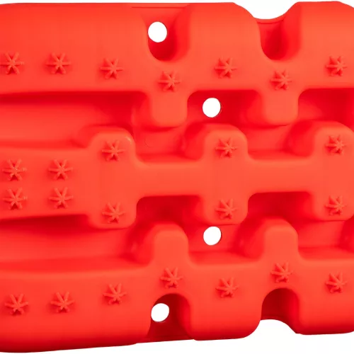 Set 2 Bucăți Capcană de Nisip pentru Off-Road 4x4, Utilizabil în Noroi și Zăpadă, Capacitate 10T, Tehnic TS503, Roșu