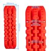 Set 2 Bucăți Capcană de Nisip pentru Off-Road 4x4, Utilizabil în Noroi și Zăpadă, Capacitate 10T, Tehnic TS503, Roșu