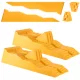 Set de 2 Rampi de Nivelare pentru Rulote și Autorulote Technic TS570KIT, 5 Tone Capacitate, 128 mm Înălțime Maximă
