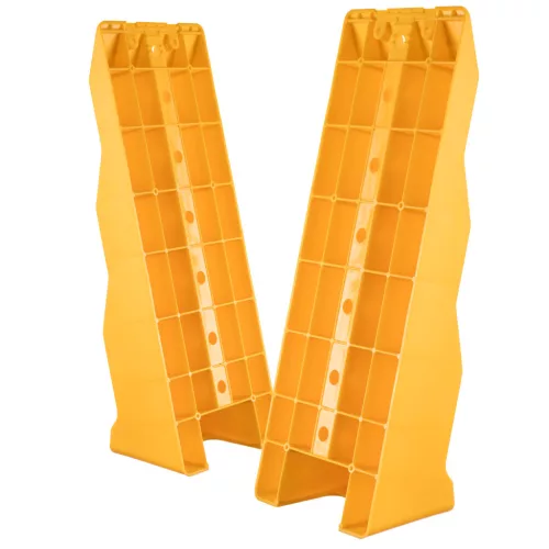 Set de 2 Rampi de Nivelare pentru Rulote și Autorulote Technic TS570KIT, 5 Tone Capacitate, 128 mm Înălțime Maximă