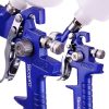 Set Pistol de Vopsit cu 3 Pistoale, Furtunuri de 0.8, 1.4, 1.7 mm, în Geantă de Aluminiu SICOPRO AL827-2000P HVLP