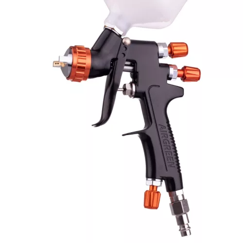 Pistol de Vopsit Premium HVLP cu Duza de 1,3 mm Sicopro Air Green SK791 (600 ml)