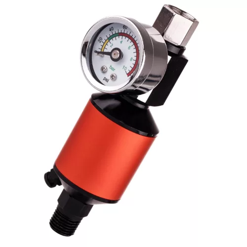 Reductor de Presiune cu Manometru și Filtru pentru Pistoale de Pulverizare 1/4" Sicopro MF-10