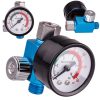 Mini Reductor de Presiune și Regulator pentru Pistoale de Vopsit 1/4" Sicopro Air Verde MF-07