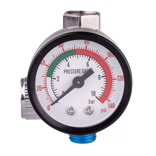 Mini Reductor de Presiune și Regulator pentru Pistoale de Vopsit 1/4" Sicopro Air Verde MF-07