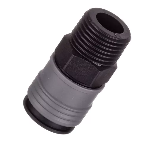 Conector Rapid Pneumatic din Material Compozit cu Filet Extern 1/2" Sicopro SM40 TYPE-26