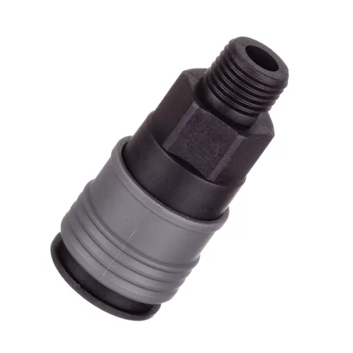 Conector Pneumatic Rapid Kompozit cu Filet Exterior 1/4" (13 mm) Sicopro SM20