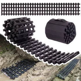   Rampă pliabilă pentru depășirea obstacolelor de nisip, noroi și zăpadă, pentru vehicule off-road 4x4, TC Technic TS501-150