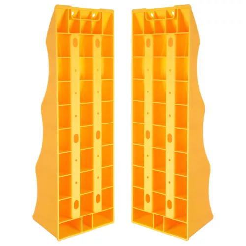 Set rampă de nivelare pentru rulote și autorulote Tc Technic TS571 (1 pereche, capacitate maximă 5 tone pe pereche, înălțime maximă 120 mm)