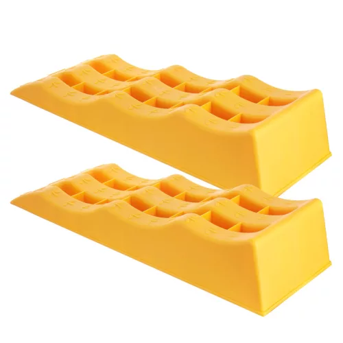 Set rampă de nivelare pentru rulote și autorulote Tc Technic TS571 (1 pereche, capacitate maximă 5 tone pe pereche, înălțime maximă 120 mm)