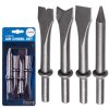 Set de Dălți cu Prindere Rotundă pentru Mașini Pneumatice de Dăltuit, 125 mm, TC Technic ACL-001