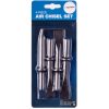 Set de Dălți cu Prindere Rotundă pentru Mașini Pneumatice de Dăltuit, 125 mm, TC Technic ACL-001
