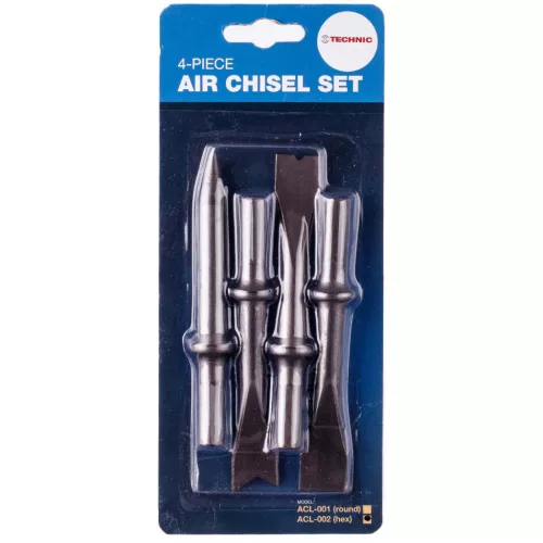 Set Daltă cu Prindere Hexagonală pentru Ciocane Pneumatice 125 mm TC Technic ACL-002