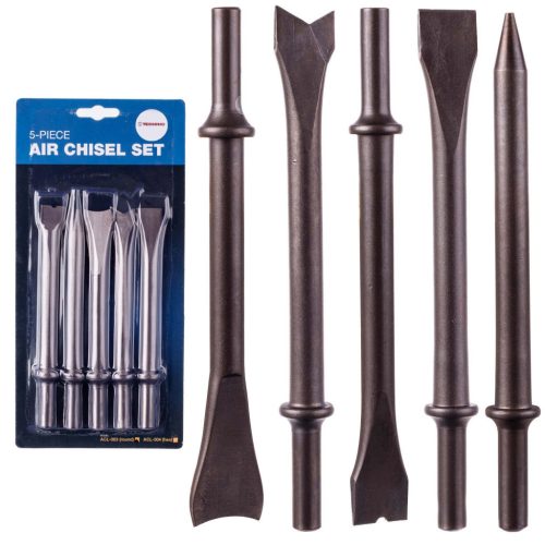 Set de Dălți Pneumatice 175 mm cu Prindere Rotundă pentru Mașini de Dăltuit TC Technic ACL-003