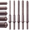 Set dălți și perforatoare pentru ciocane pneumatice cu prindere rotundă TC Technic ACL-014, 150 mm, 10 mm
