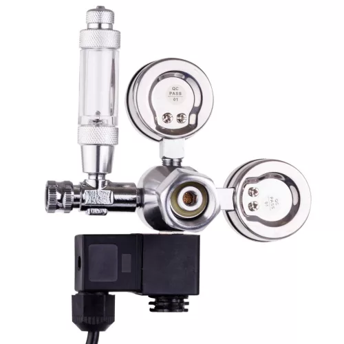 Reductor Dioxid de Carbon cu Supapă Magnetică și Contor de Bule pentru Acvarii (230V) TC Technic TC-T-BBL