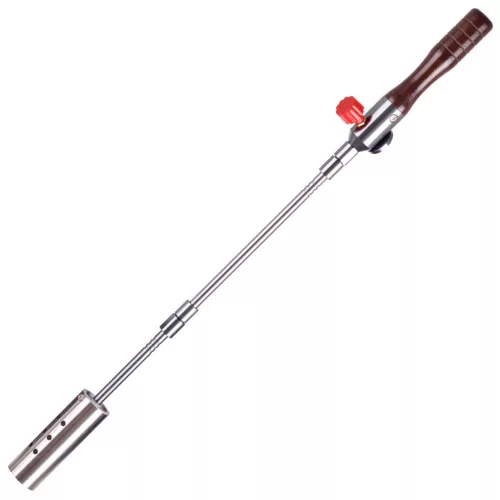 Set arzător gaz cu 3 piese în husă de pânză, cu conector 7/16" și adaptor baionetă TC Technic UP309