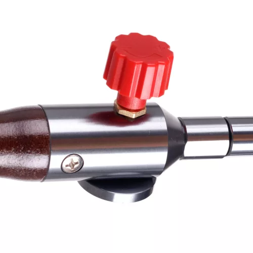 Set arzător gaz cu 3 piese în husă de pânză, cu conector 7/16" și adaptor baionetă TC Technic UP309