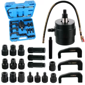   Set Extractor Pneumatic pentru Injectoare, 26 piese, TC Technic D2028-B, Oțel CR-V, Compatibil Bosch, Delphi, Denso, Siemens
