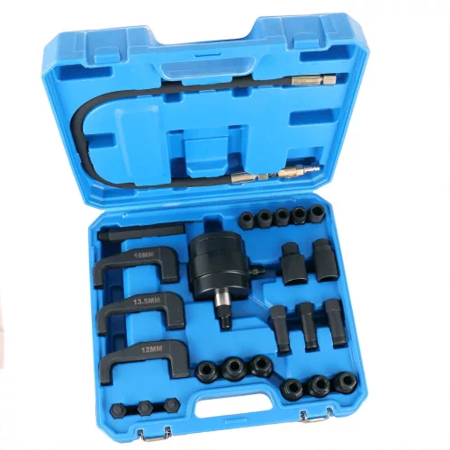 Set Extractor Pneumatic pentru Injectoare, 26 piese, TC Technic D2028-B, Oțel CR-V, Compatibil Bosch, Delphi, Denso, Siemens