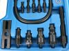 Set de Testare Compresie și Presiune pentru Motoare Diesel cu Valiză din Plastic, 17 Piese - TC Technic G1011