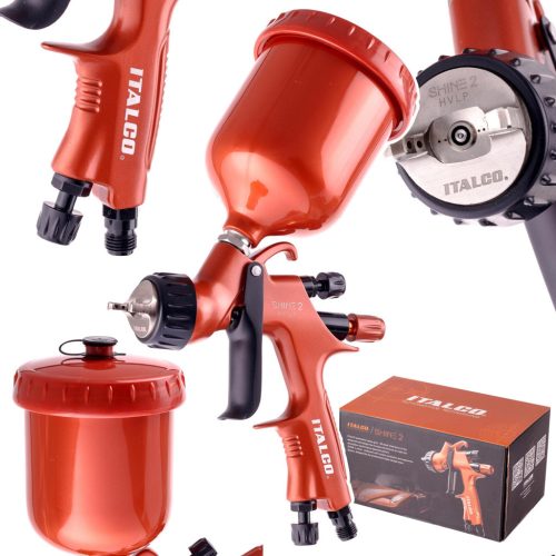 Pistol de Vopsit Profesional Italco SHINE 2 Volum Mare Presiune Joasă 1,4 mm