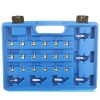 Set Tester Injector COMMON RAIL pentru Sisteme Diesel Bosch, Siemens, Denso, Delphi - 24 Piese - TC Technic A1074