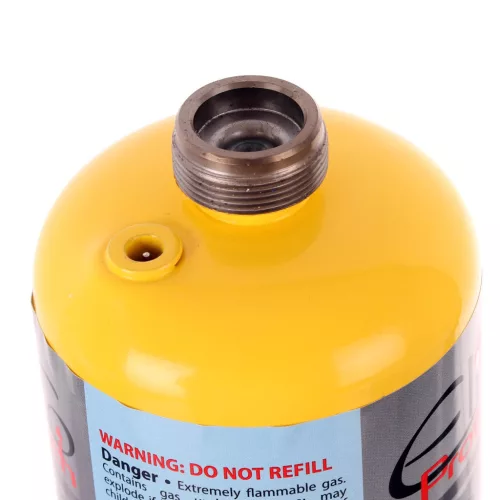 Gaz Profesional ElicoProfitech MAPP 2300°C, Propilenă, Compatibil cu Arzătoare 1" 400G